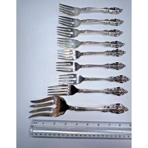 Oneida Community BRAHMS Stainless Flatware 9 PC MEAT DINNER SALAD FORK